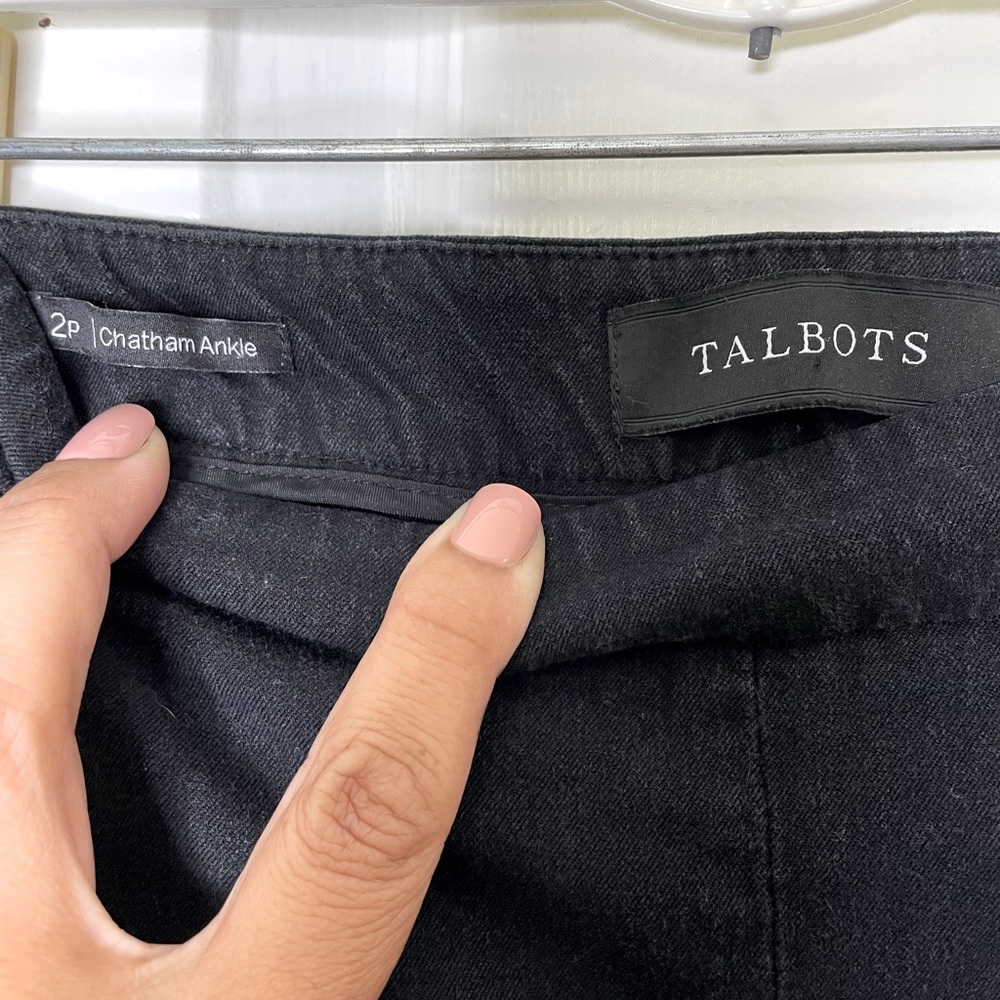Talbots Chatham Ankle Pants | Size 2P - Picture 5 of 8